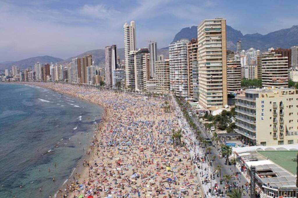 Exclusivo Apartamento Benidorm Playa De Levante Exterior foto